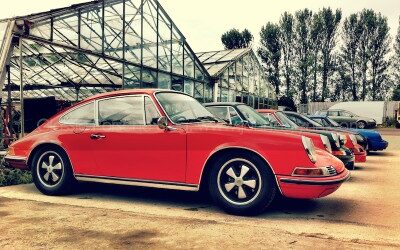 Classic Orange Porsche 911 Day