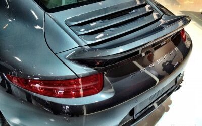 Porsche 991 with Duck Tail Spoiler
