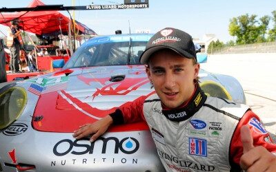 Marco Holzer scores first ALMS Porsche Pole
