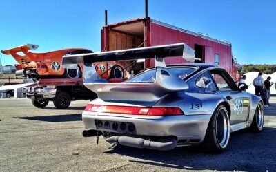 Porsche Track Day at Laguna Seca in an early 911