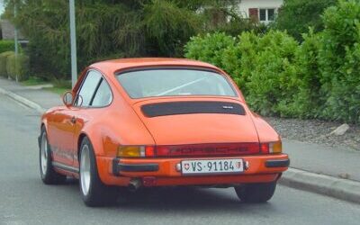 Continental Orange Porsche 911 Carrera 3.0