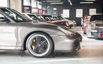 Modern Fuchs Wheels on Porsche 996 Turbo S