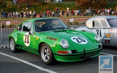 Porsche 911 ST hillclimb in Jersey