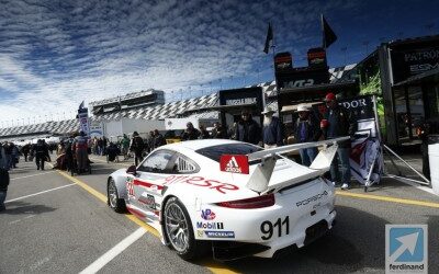 Porsche 911 RSR retires from Daytona 24 Hours