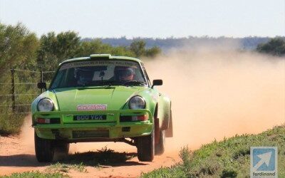 Two Porsche 911s in Sydney-London rally Top 5