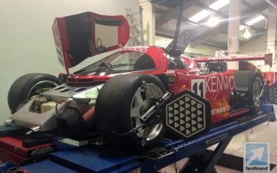 Kremer Porsche 962 CK6 for service