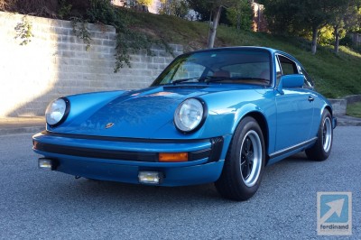 Ferdinand Porsche 911 Minerva Blue
