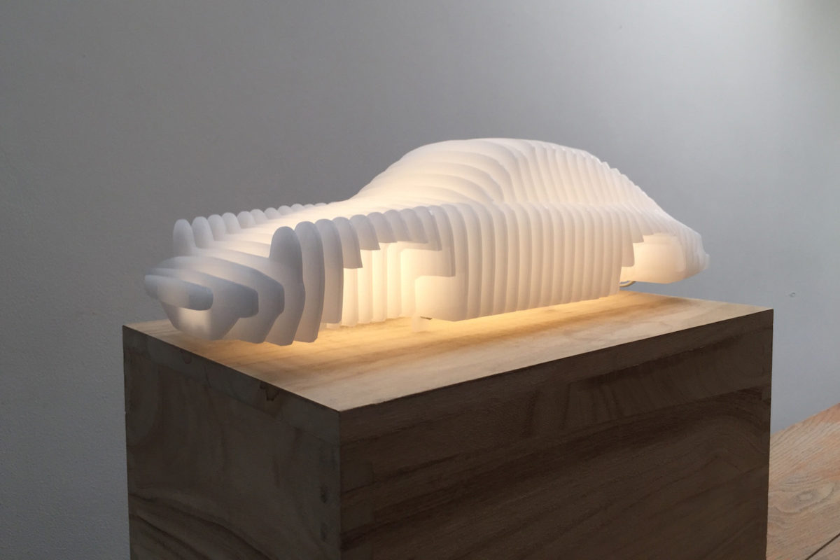 Porsche Art for Christmas Sculpture Ferdinand