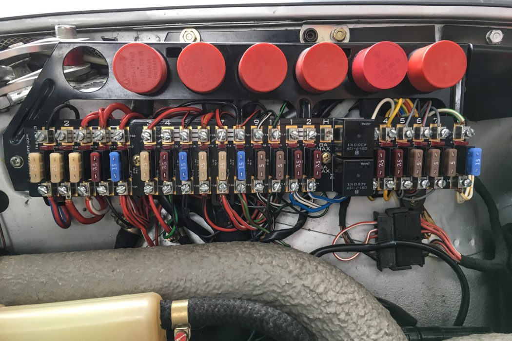 See the light with upgraded classic Porsche fuse panels Ferdinand