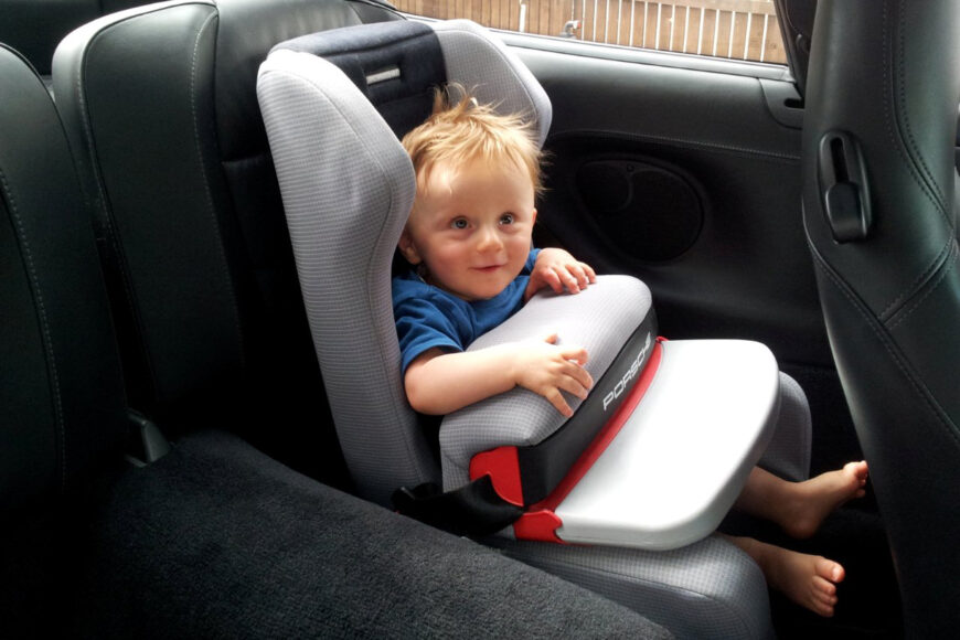 Child Seat Options for Classic Porsche 911 owners Ferdinand
